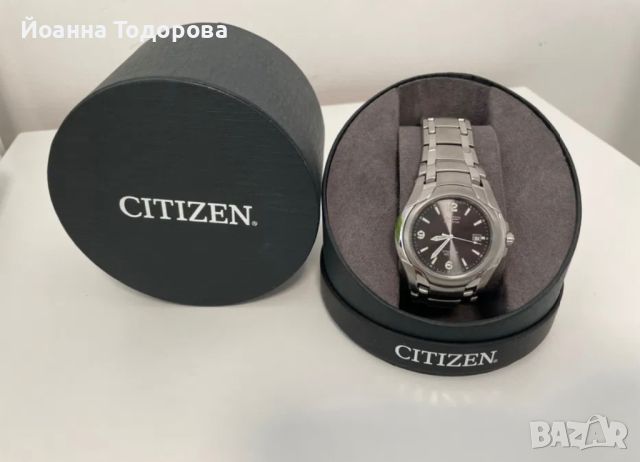 Мъжки часовник Citizen Eco-Drive Titanium, снимка 1 - Луксозни - 46391306