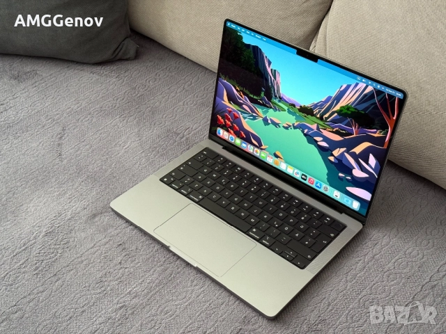 Нов 99% Battery Macbook Pro 14’ M1 Pro 2021/16GB Ram/512GB SSD, снимка 4 - Лаптопи за работа - 52495236