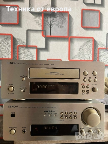дек и усилвател denon