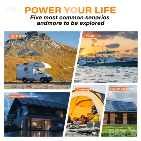 Продавам нова литиева батерия HumsiENK 12V 100Ah LiFePO4 - над 15 000 цикъла, снимка 3 - Външни батерии - 51643183