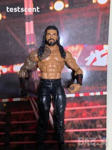 Екшън фигура WWE Roman Reigns Роман Рейнс ELITE SERIES Bloodline mattel figure елит, снимка 6 - Колекции - 49171366