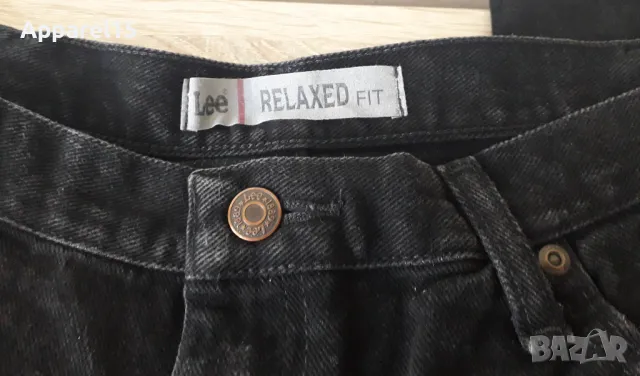 Lee американски черни дънки, 42х30, снимка 5 - Дънки - 38341089