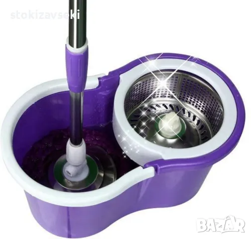 Моп за почистване на под - ламинат  - spin mop 360 , снимка 1