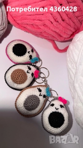 Плетени ключодържатели, снимка 5 - Плюшени играчки - 54006660