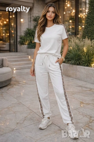 Guess Нов Бял Дамски Комплект Гес 