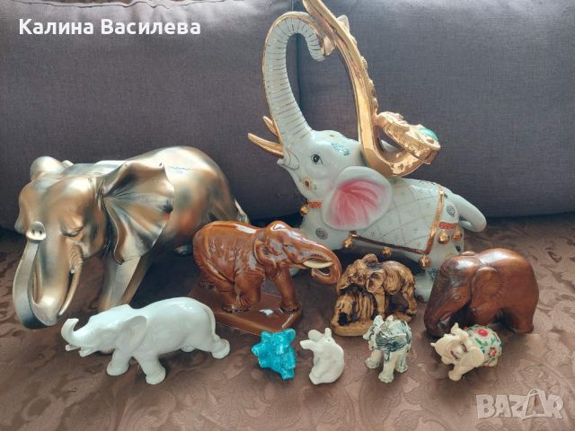колекция от слончета, снимка 3 - Декорация за дома - 45468601
