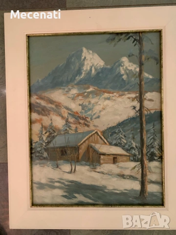 ИВАН БОТУШАРОВ акварел, снимка 4 - Картини - 53099774