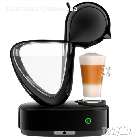 Кафемашина с капсули Krups - Infinissima, KP170810, 15bar, 1.2l, черна, снимка 2 - Кафемашини - 53857596