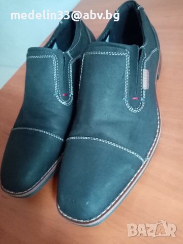 Италиански нови ежедневно спортни кожени мъжки обувки N43, VENICE, снимка 9 - Ежедневни обувки - 45711377