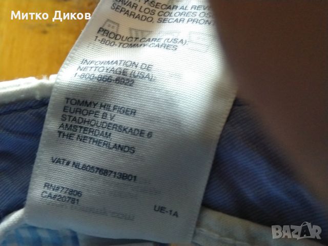 Tommy Hilfiger Rome Regular Fit маркови бермуди къси панталони размер 8 С-М, снимка 13 - Къси панталони и бермуди - 45674568