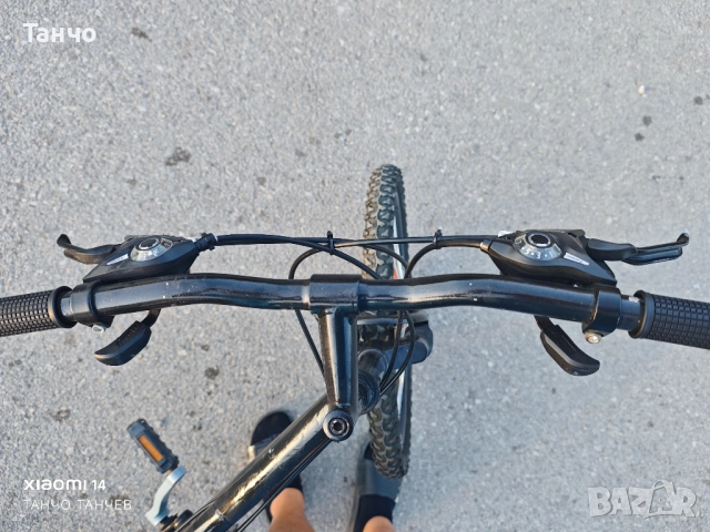 Страхотен велосипед 24 цола гуми Bachini с пълно окачване, снимка 3 - Велосипеди - 51850966