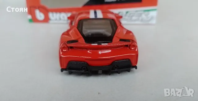 Ferrari 488 Pista, мащаб 1/43, снимка 7 - Колекции - 48270065