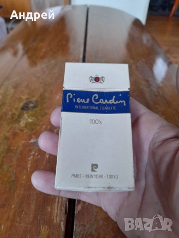 Кутия от цигари Piere Cardin, снимка 2 - Колекции - 52940513