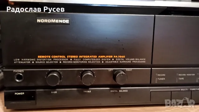 Усилвател Nordmende, снимка 2 - Ресийвъри, усилватели, смесителни пултове - 50386419