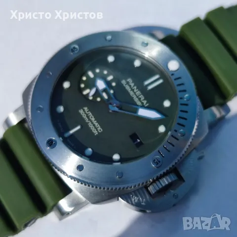 Мъжки луксозен часовник Panerai Submersible , снимка 3 - Мъжки - 47182983