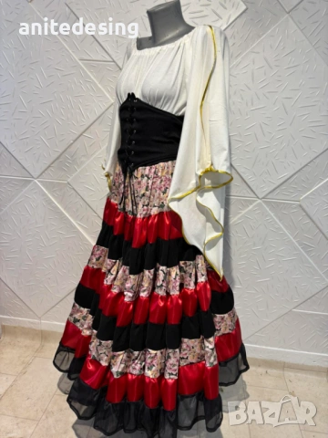 Костюм за ромски танци , снимка 4 - Костюми - 53580361