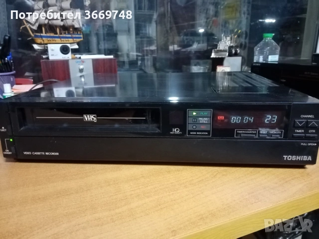 Продава се видео VHS TOSHIBA , снимка 2 - Плейъри, домашно кино, прожектори - 54056742