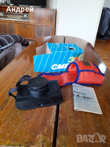 Стар фотоапарат Смена 35, снимка 2 - Антикварни и старинни предмети - 54044888