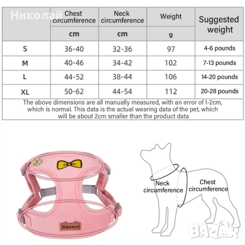 Нагръдник за куче, снимка 8 - За кучета - 53125842