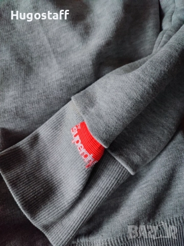 Оригинален Superdry Дамски суичър худи горнище качулка цип М, снимка 4 - Якета - 52092358