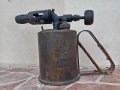 старинна мини бензинова лампа горелка, снимка 1