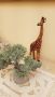 Продавам дървен жираф, ръчна изработка, снимка 3