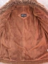 Кафяво яке от набук с кожички, размер Л, Цена 9 евро , снимка 5