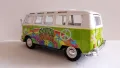 Volkswagen Samba Van Hippie Line Maisto 1:25, снимка 3