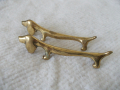 Малки бронзови Кученца, снимка 1 - Антикварни и старинни предмети - 45047268