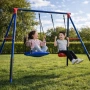 Комплект от 2 метални люлки FunZone - безкрайно забавление на двора, снимка 4