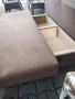Разтегателен диван-легло, канапе с ракла.190/80/80.В разпънатo състояние ширината е 160 см, снимка 6