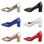 Дамски класически обувки на ток, 9цвята , снимка 1