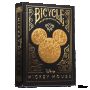 карти за игра BICYCLE MICKEY MOUSE BLACK AND GOLD  нови , снимка 1