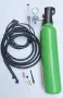 Аргон комплект-шланг,бутилка, регулатор , снимка 1