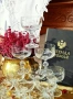 комплект от 11 бр. гравирани кристални чаши , снимка 6