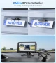 AUTO-VOX комплект соларна камера за заден ход с монитор, 5" 1080P монитор, 5000mAh батерия, снимка 7