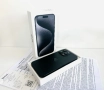 Като НОВ! iPhone 15 Pro Max 256GB Black Titanium ГАРАНЦИЯ!, снимка 1