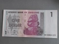 Банкнота - Зимбабве - 1 долар UNC | 2007г., снимка 1