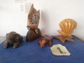Стари дървени статуи на животни, от различни автори, години, държави. , снимка 3