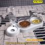 Двойна поилка и посуда за храна за котки или кучета - КОД 3636