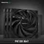 Нови Вентилатори DeepCool FK120 3IN1 120mm Black 3 бр. в комплект, снимка 2