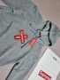 Supreme Cross Box Logo Hoodie Heather Grey – ТОП КЛАС , снимка 1