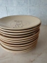 12 броя керамични чинии от 80-те  години, снимка 2