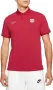 Nike The FC Barcelona Men s Slim Fit Polo - страхотна мъжка тениска КАТО НОВА L, снимка 2