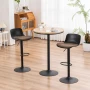 Комплект бар столове - EUYY102-KS-1909BK-CF - 2бр, снимка 4