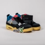 Обувки Nike Jordan 4 Retro Union Off Noir, снимка 2