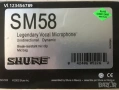 Вокален микрофон Shure SМ 58, снимка 2