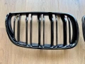 Решетки Бъбреци за БМВ BMW X3 E83 2007-2010 Черен Гланц Двойни, снимка 3