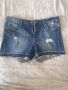 Къси дънки с висока талия H&M , снимка 1 - Къси панталони и бермуди - 45091068