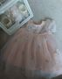 Бебешка рокля с комплект , снимка 1 - Бебешки рокли - 45381655